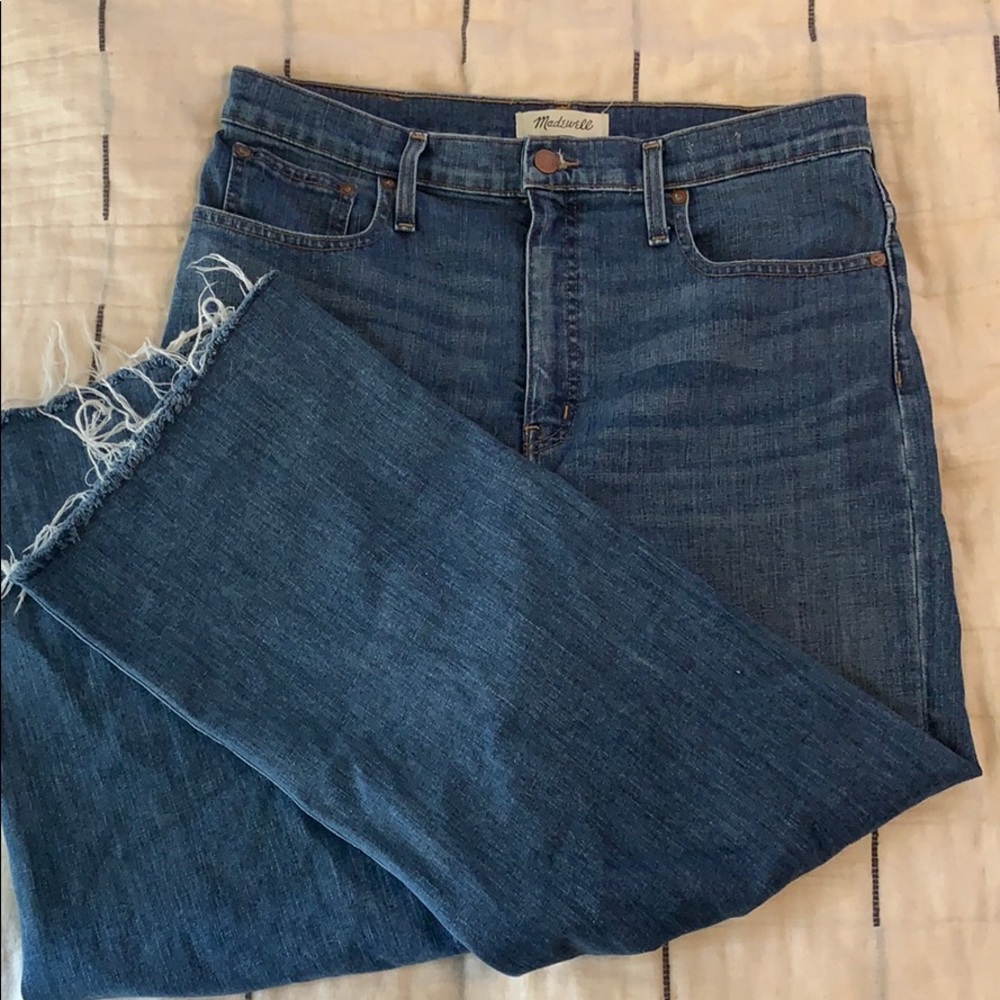 Madewell Slim Wide Leg Crop